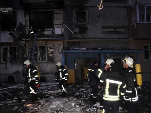 В Кропивницком пожар в многоэтажке произошел из-за взрыва газовоздушной смеси. - ЧП, Криминал