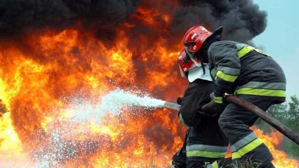 13 февраля в 9:42 в Службу спасения поступило сообщение о возгорании, вспыхнувшем в Краматорске на улице Нагорной. - ЧП, Криминал