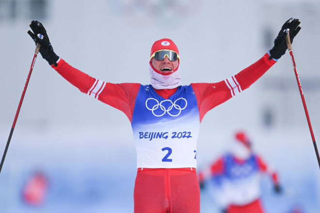 Пекин 2022: Большунов - олимпийский чемпион в масс-старте! Спорт