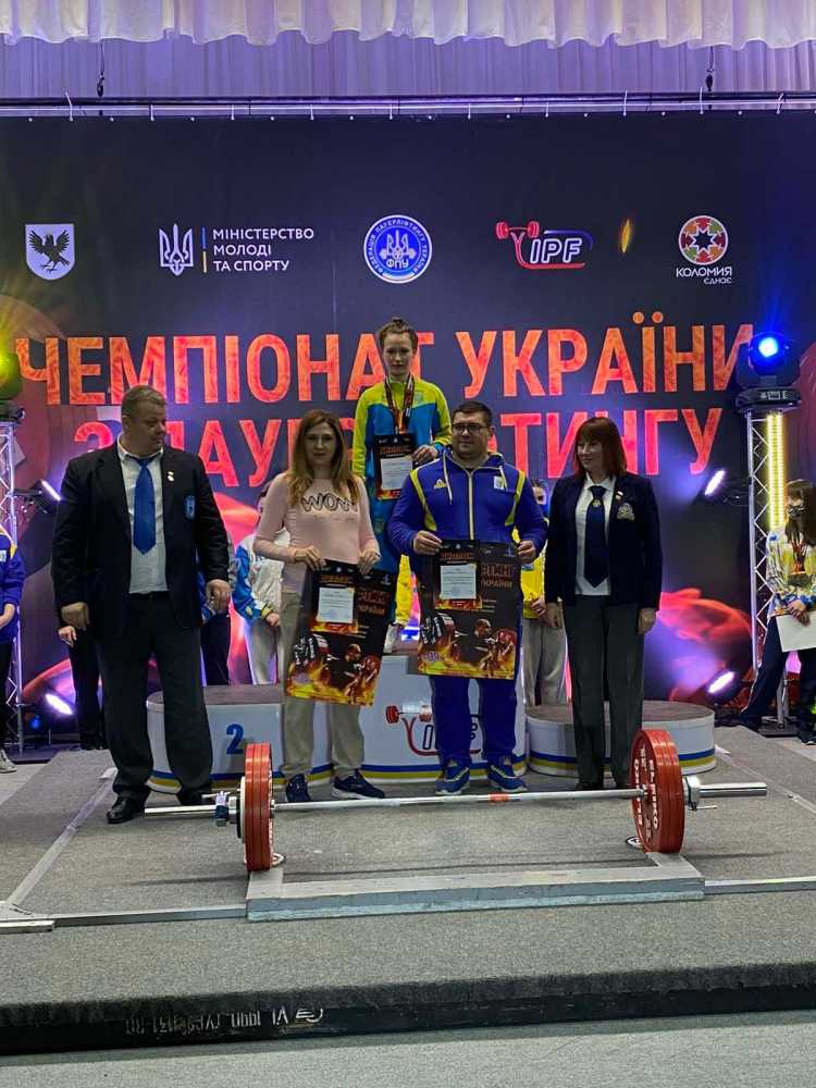 Татьяна Жидкова завоевала титул чемпионки Украины в весовой категории