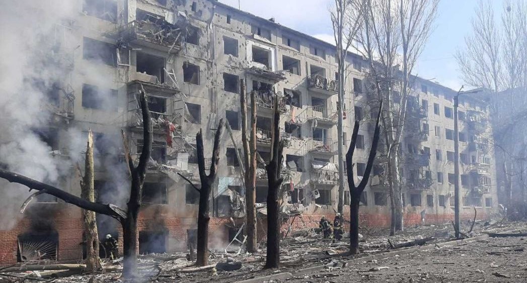 Обстрел центра Краматорска 18 марта (фото видео) Новости Краматорска